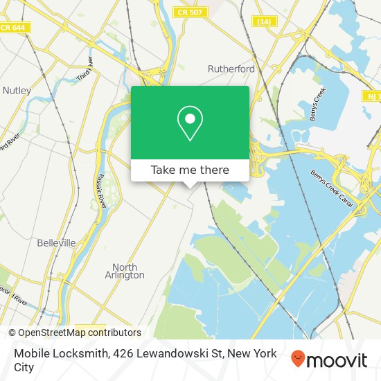 Mapa de Mobile Locksmith, 426 Lewandowski St