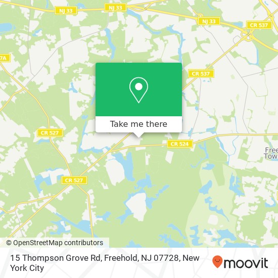 15 Thompson Grove Rd, Freehold, NJ 07728 map