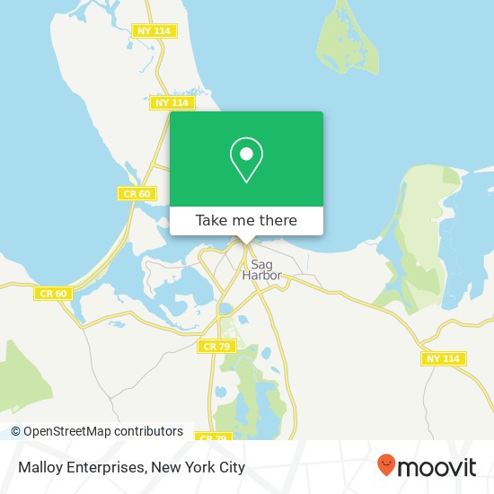 Malloy Enterprises map