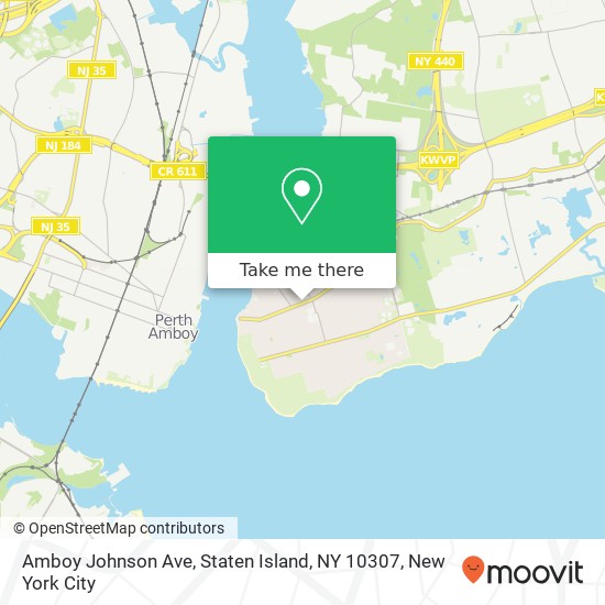 Amboy Johnson Ave, Staten Island, NY 10307 map