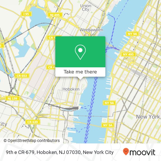 9th e CR-679, Hoboken, NJ 07030 map