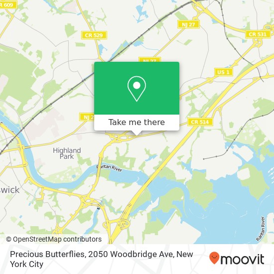 Precious Butterflies, 2050 Woodbridge Ave map