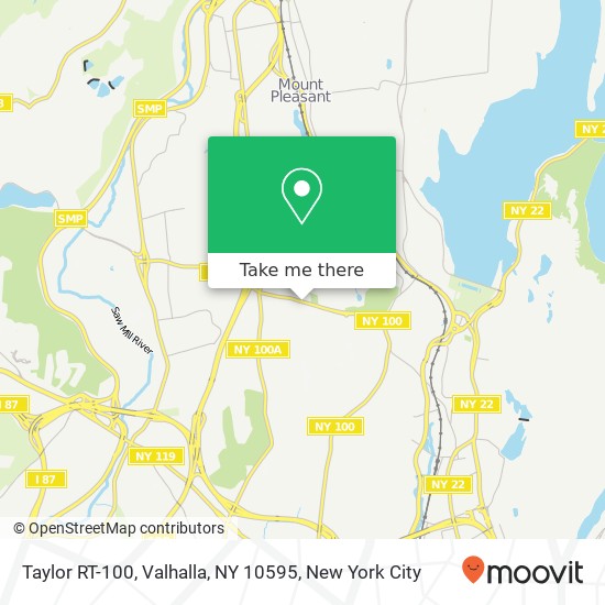 Taylor RT-100, Valhalla, NY 10595 map