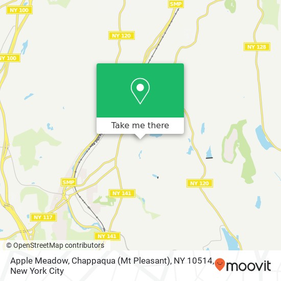 Apple Meadow, Chappaqua (Mt Pleasant), NY 10514 map