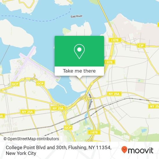 College Point Blvd and 30th, Flushing, NY 11354 map