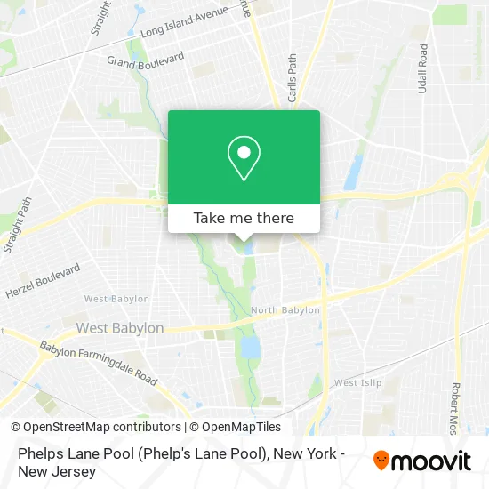 Phelps Lane Pool (Phelp's Lane Pool) map