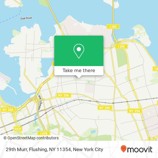 29th Murr, Flushing, NY 11354 map