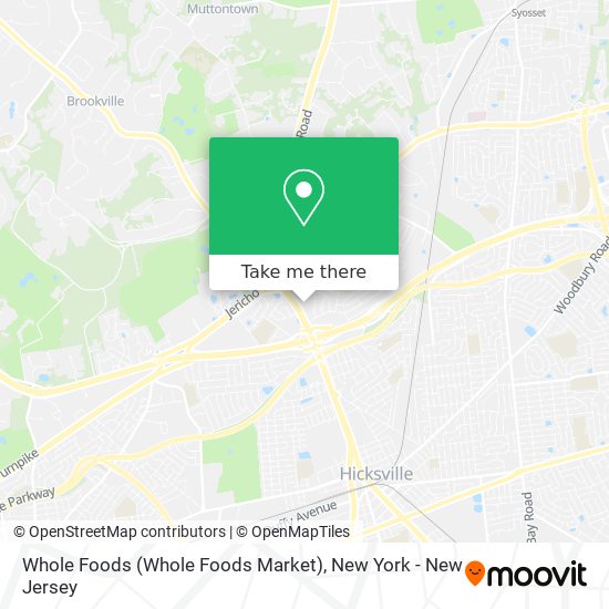 Mapa de Whole Foods (Whole Foods Market)
