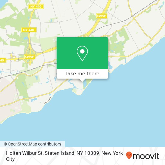 Holten Wilbur St, Staten Island, NY 10309 map