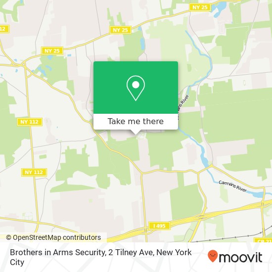 Brothers in Arms Security, 2 Tilney Ave map