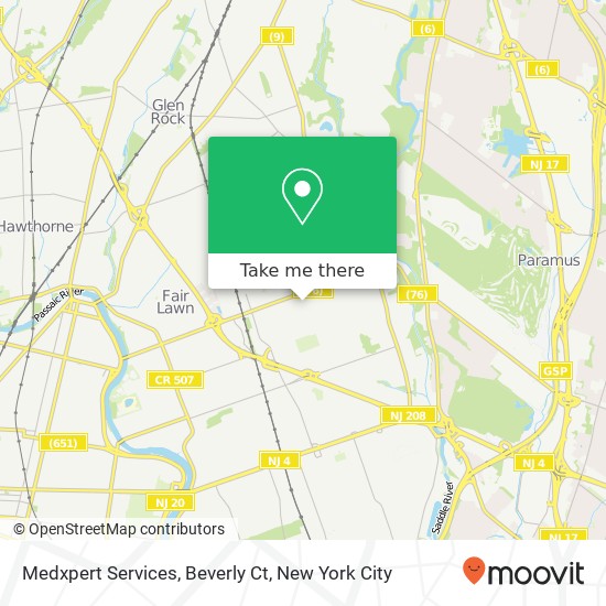 Medxpert Services, Beverly Ct map