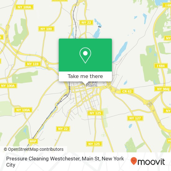 Mapa de Pressure Cleaning Westchester, Main St