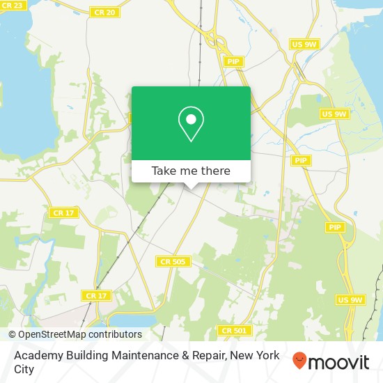 Mapa de Academy Building Maintenance & Repair