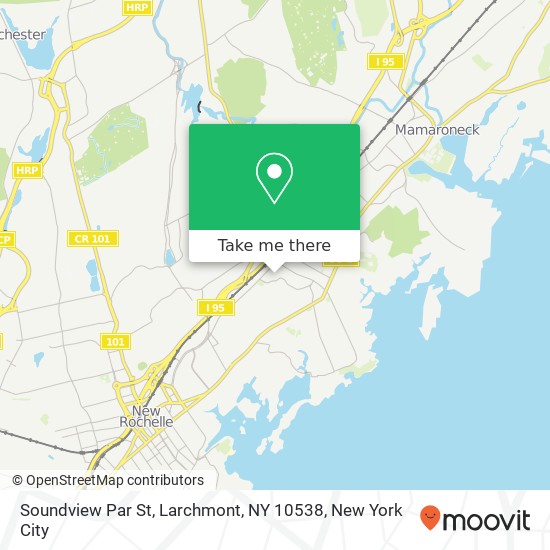 Soundview Par St, Larchmont, NY 10538 map