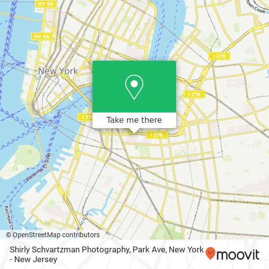Mapa de Shirly Schvartzman Photography, Park Ave