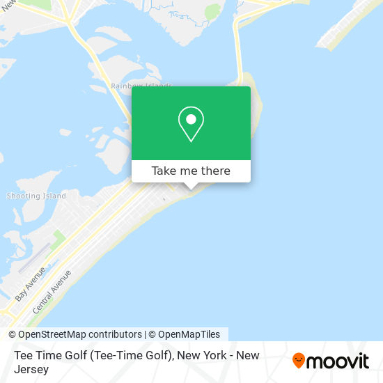 Mapa de Tee Time Golf