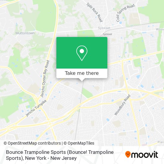 Bounce Trampoline Sports map