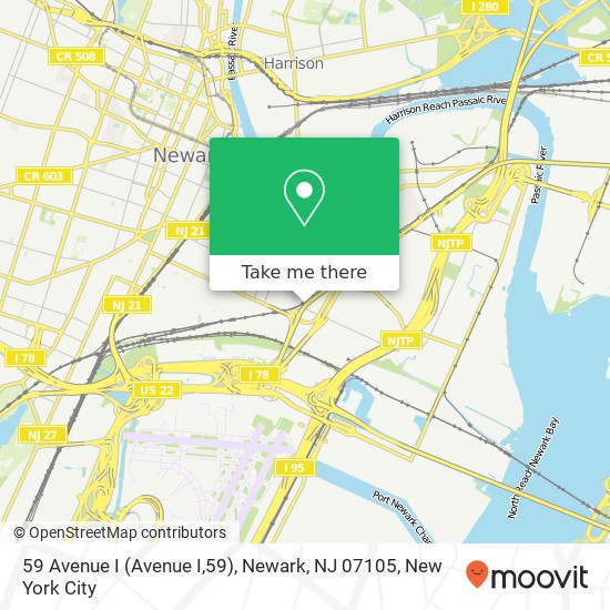 59 Avenue I (Avenue I,59), Newark, NJ 07105 map