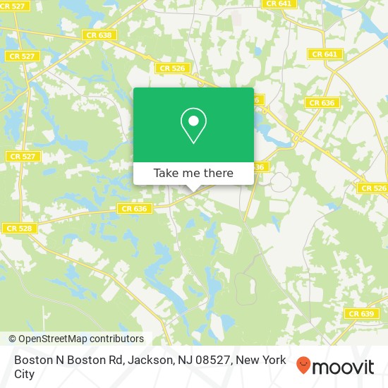 Boston N Boston Rd, Jackson, NJ 08527 map