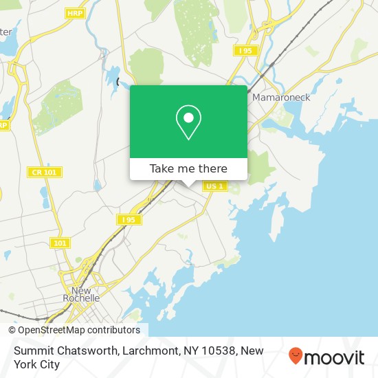 Summit Chatsworth, Larchmont, NY 10538 map