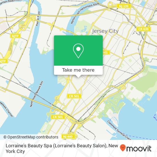 Mapa de Lorraine's Beauty Spa
