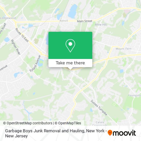 Garbage Boys Junk Removal and Hauling map