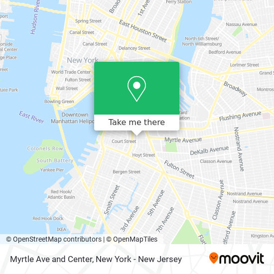 Mapa de Myrtle Ave and Center