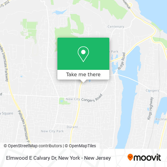 Elmwood E Calvary Dr map