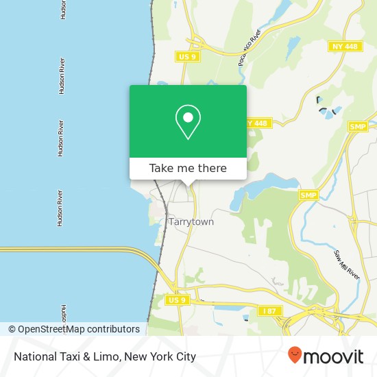 National Taxi & Limo map