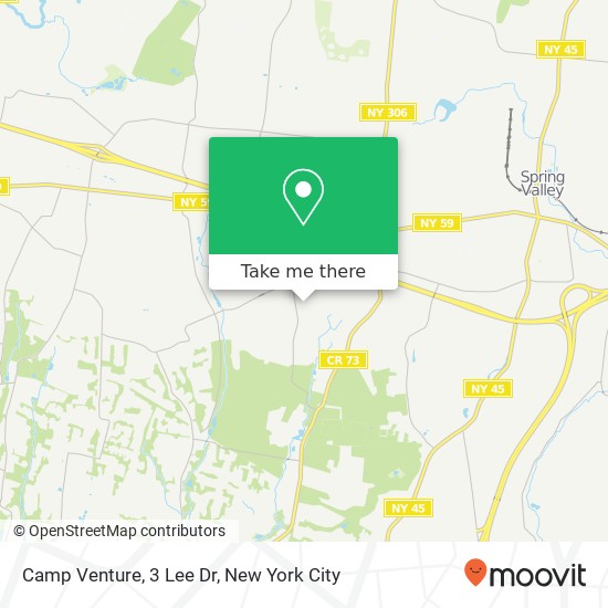 Camp Venture, 3 Lee Dr map