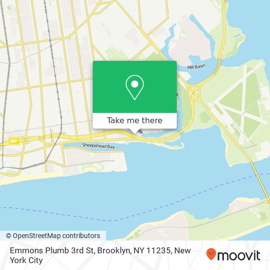 Emmons Plumb 3rd St, Brooklyn, NY 11235 map