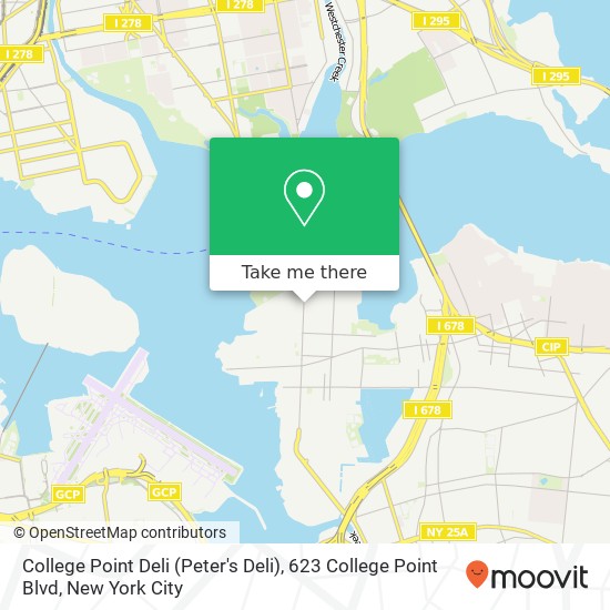 College Point Deli (Peter's Deli), 623 College Point Blvd map