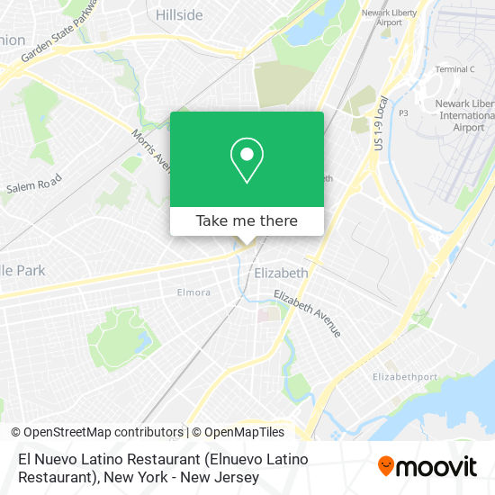 El Nuevo Latino Restaurant (Elnuevo Latino Restaurant) map