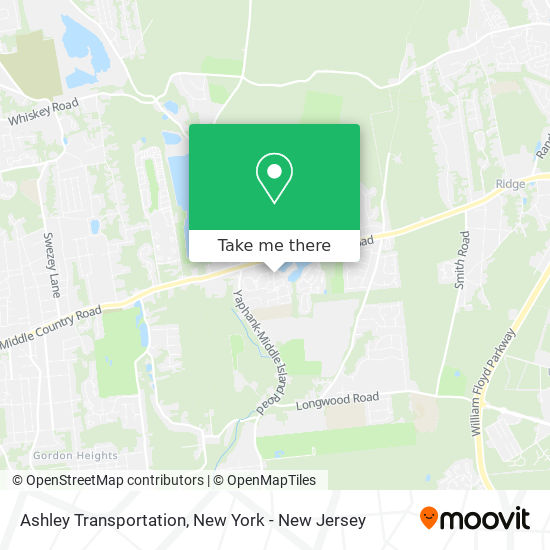 Ashley Transportation map