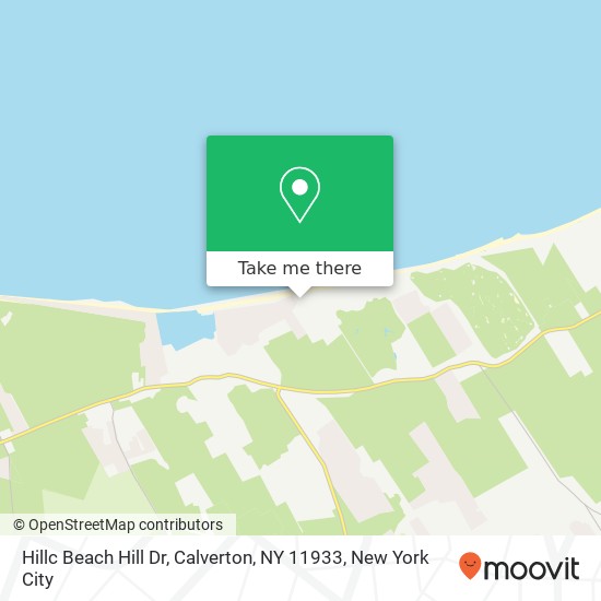 Hillc Beach Hill Dr, Calverton, NY 11933 map