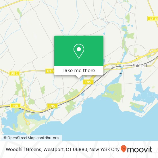 Woodhill Greens, Westport, CT 06880 map