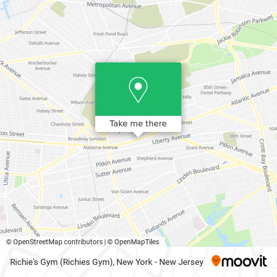 Mapa de Richie's Gym (Richies Gym)