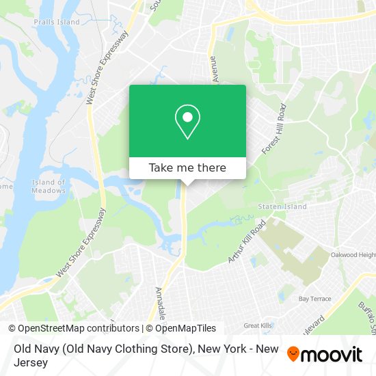 Old Navy (Old Navy Clothing Store) map
