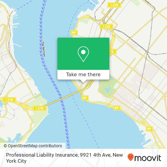 Professional Liability Insurance, 9921 4th Ave map