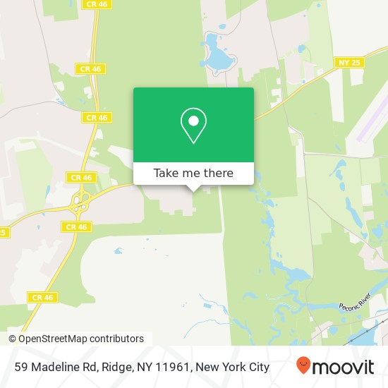 59 Madeline Rd, Ridge, NY 11961 map