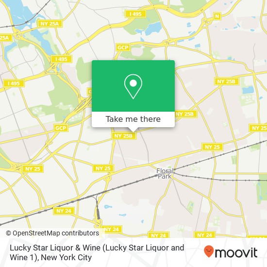 Mapa de Lucky Star Liquor & Wine (Lucky Star Liquor and Wine 1)