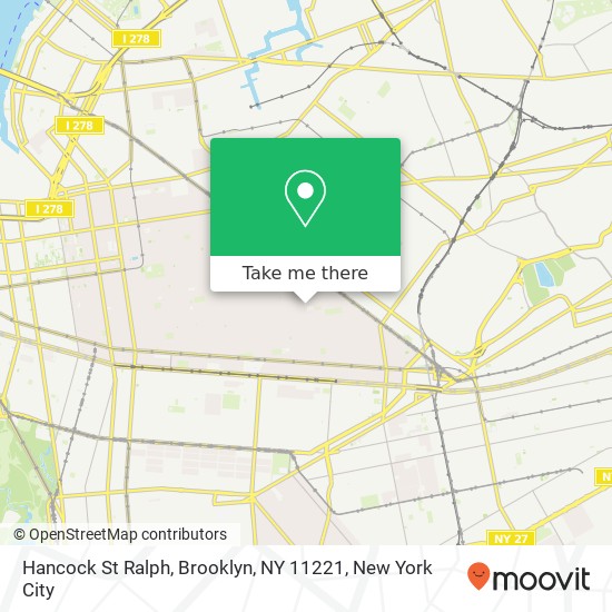 Hancock St Ralph, Brooklyn, NY 11221 map