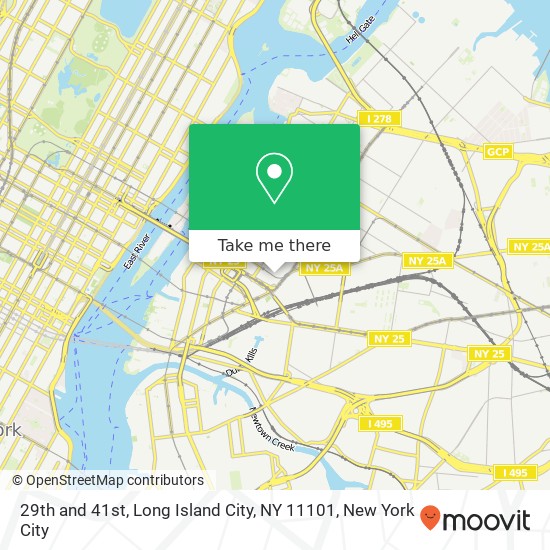 29th and 41st, Long Island City, NY 11101 map
