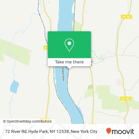 72 River Rd, Hyde Park, NY 12538 map