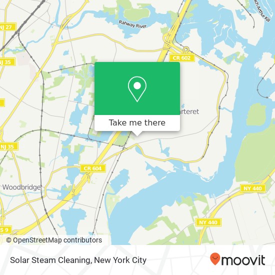 Solar Steam Cleaning map