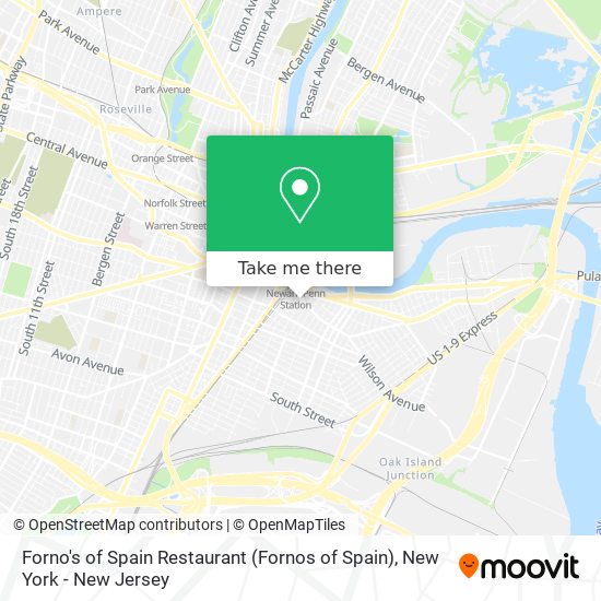 Mapa de Forno's of Spain Restaurant (Fornos of Spain)