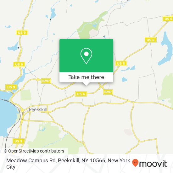 Meadow Campus Rd, Peekskill, NY 10566 map