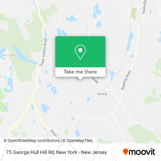 75 George Hull Hill Rd map