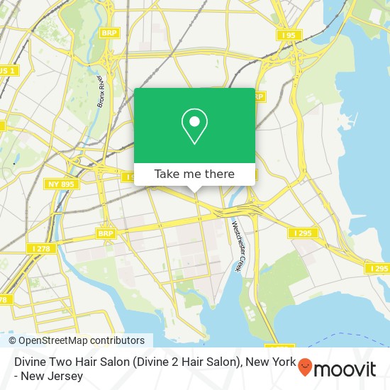 Mapa de Divine Two Hair Salon