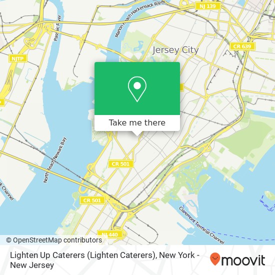 Mapa de Lighten Up Caterers (Lighten Caterers)